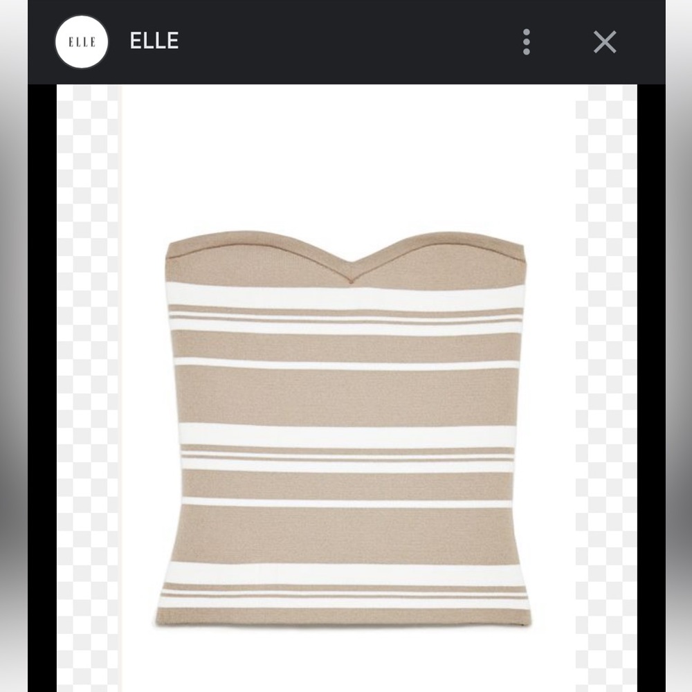 Aritzia Babaton Sculpt Knit Sweetheart Tube Top